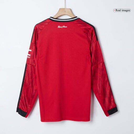 057400b683b0b6110ad464bfc76a482c.jpg Manchester United Home Long Sleeve Soccer Jersey 2025/26