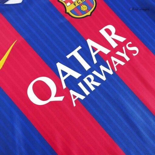 Barcelona 2016/17 Retro Home Soccer Jersey