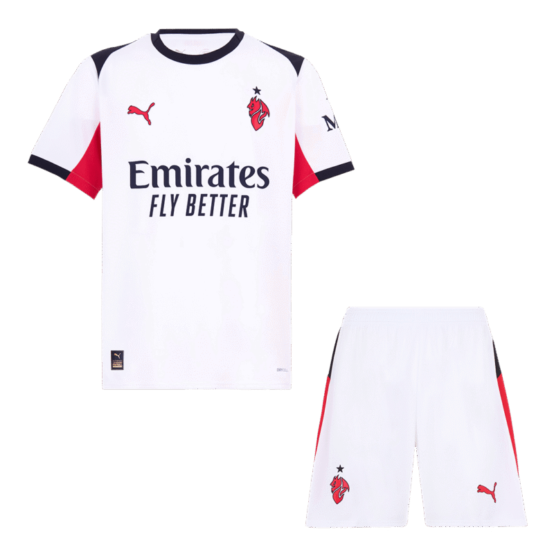 AC Milan Away Kit - Jersey+Shorts 2025/26