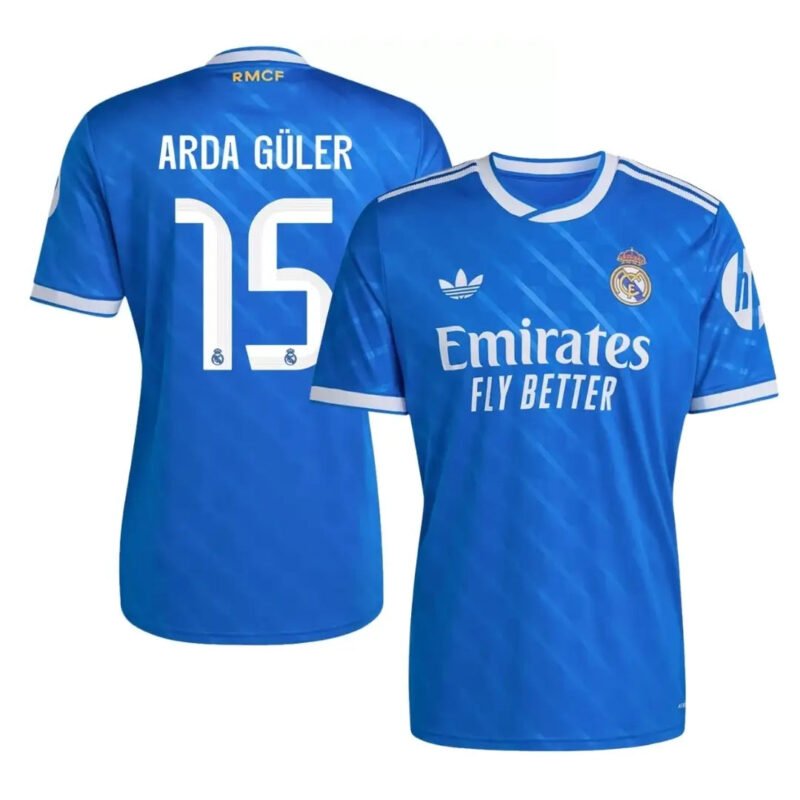 ARDA G??LER #15 Real Madrid Third Away Jersey 2025/26