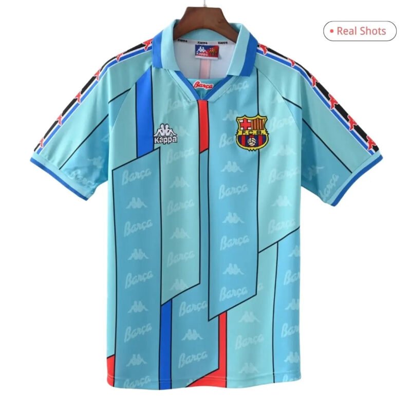 Barcelona 1996/97 Retro Away Soccer Jersey