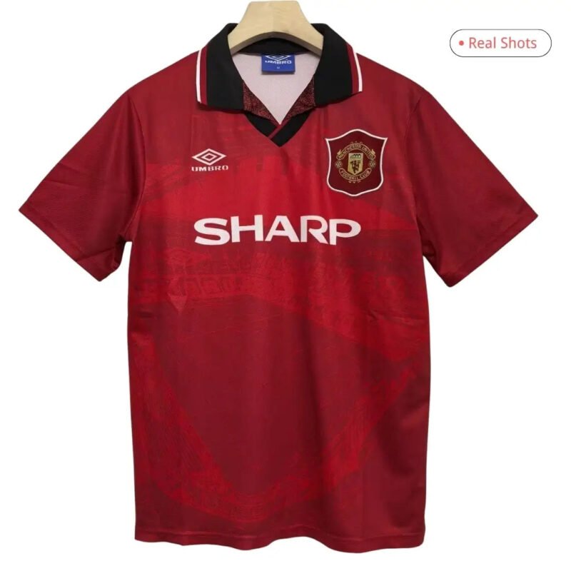 199496_Manchester_United_Home_Retro_Jersey_2.jpg Manchester United 1994/96 Home Retro Soccer Jersey