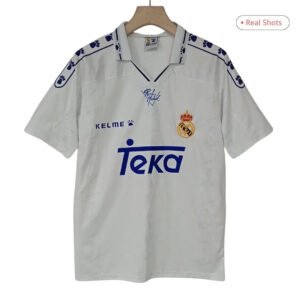 Real Madrid 1994/96 Home Retro Football Jersey