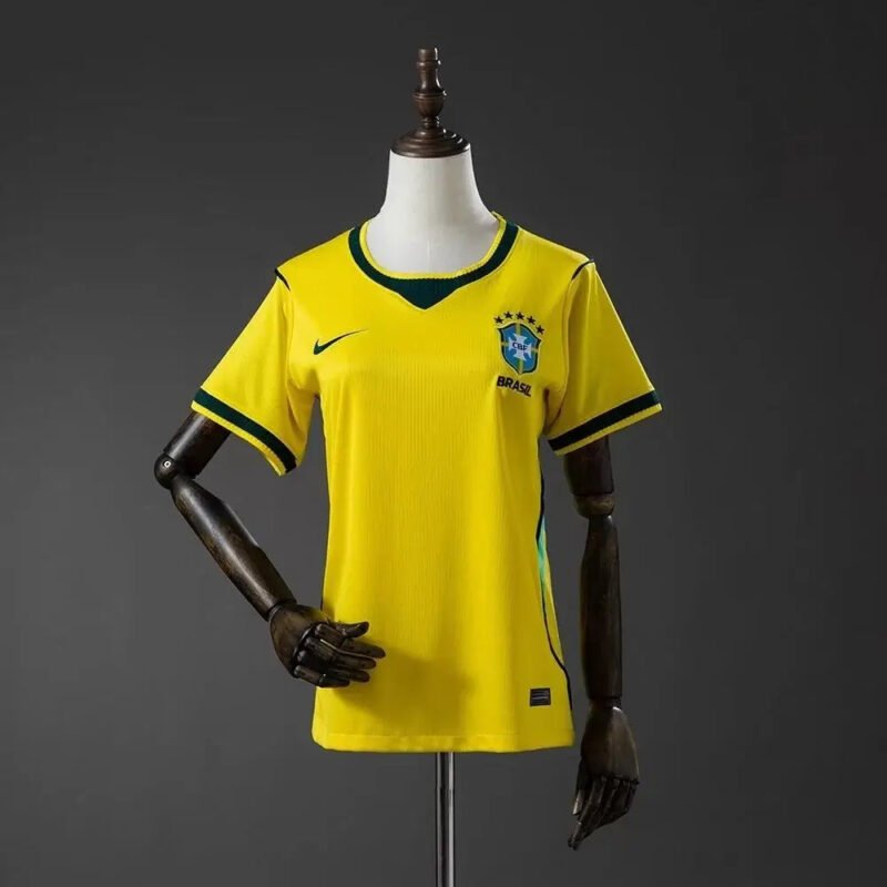 Women Brazil Home Soccer Jersey 2026 World Cup