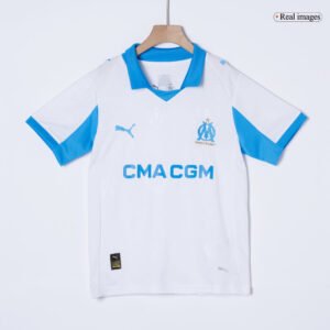 2a0992dc570c1ac0741f2ff6ddec75a3.jpg Marseille Kid's Home Kit - Jersey+Shorts 2025/26