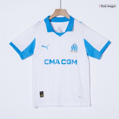 2a0992dc570c1ac0741f2ff6ddec75a3.jpg Marseille Kid's Home Kit - Jersey+Shorts 2025/26