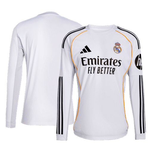 2c8f2e4c05397c784ec8182f58f5820d.png Real Madrid Home Long Sleeve Jersey 2025/26