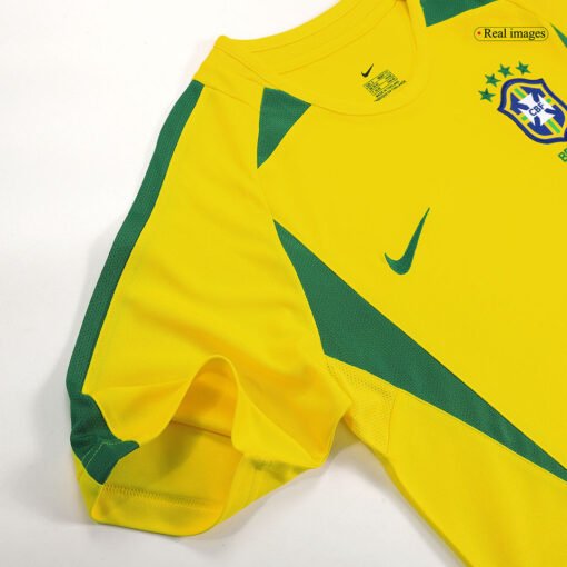2ddf892828d06f566b38126e8080b3b2.jpg KAKA' #23 Brazil 2002/03 Home Retro Football Jersey