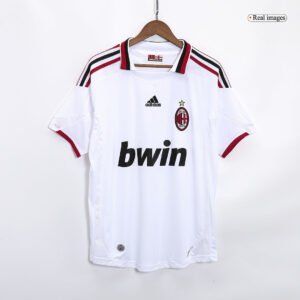 Kaka' #22 AC Milan 2009/10 Away Retro Soccer Jersey