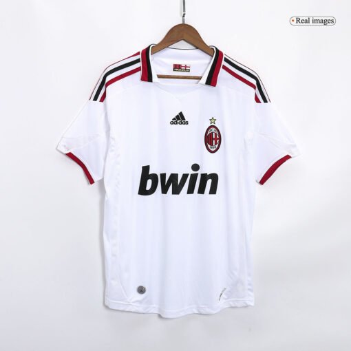 Kaka' #22 AC Milan 2009/10 Away Retro Soccer Jersey
