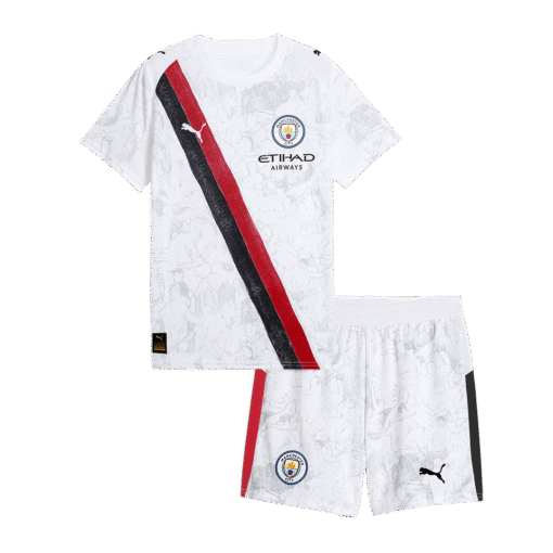 353c27102606f3ec30614b612653547f.png Manchester City KidSuper Kid's Jersey Kit - Jersey+Shorts 2025/26