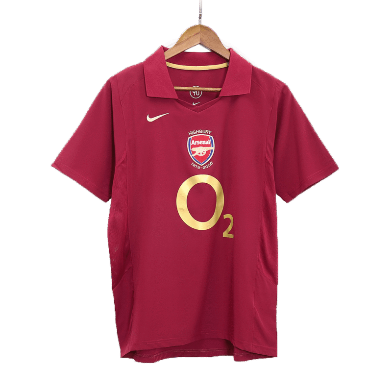 Arsenal 2005/06 Home Retro Soccer Jersey