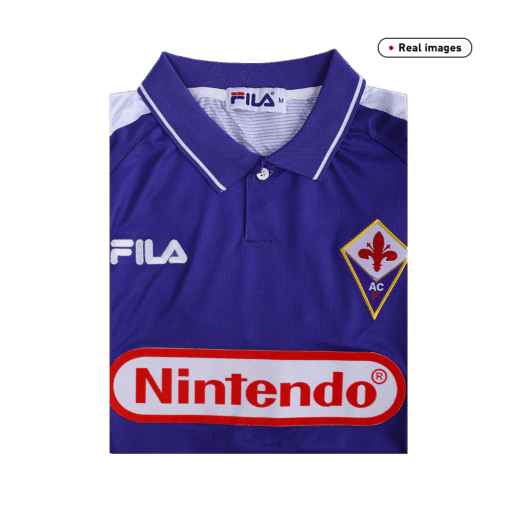 Fiorentina 1998/99 Home Retro Soccer Jersey