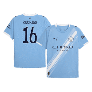 3e1a328aad0f8053ab19c4675a3c39fd.png RODRIGO #16 Manchester City Home Soccer Jersey 2025/26 Blue - Club World Cup