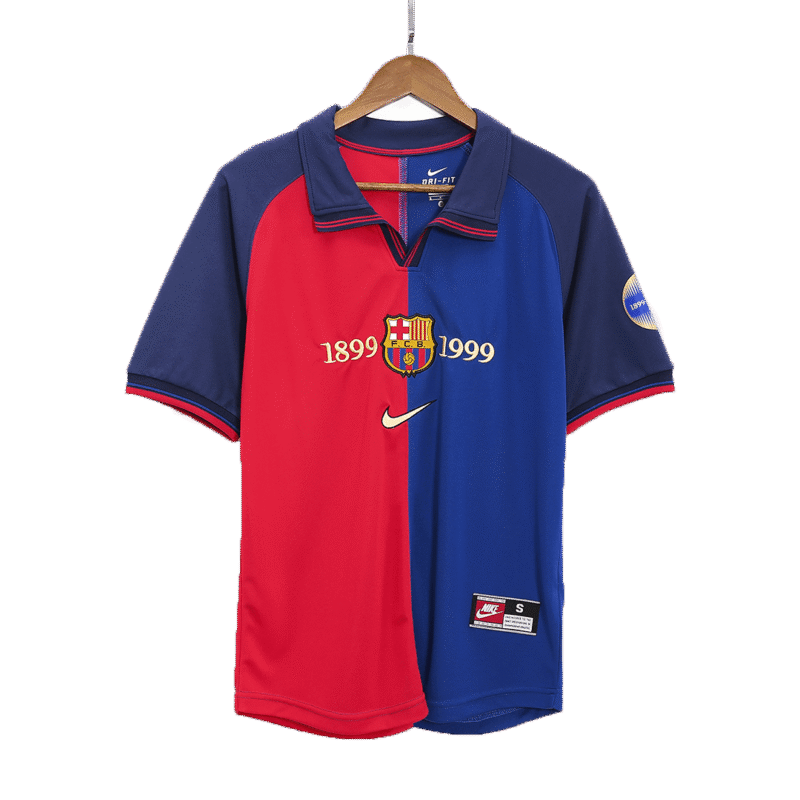 Barcelona 1999/00 Home Retro Soccer Jersey