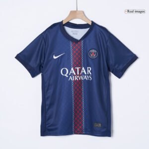 4a1d83860fddf714f6b1e3c7b2e18a89.jpg Kid's PSG Home Jersey Kit - Jersey+Shorts 2025/26