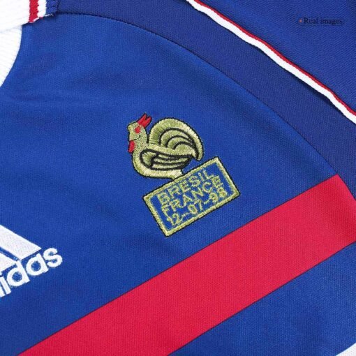 4a22f380526a9e9f2bb85de68e70bbf0.jpg France 1998 Home Retro Football Jersey