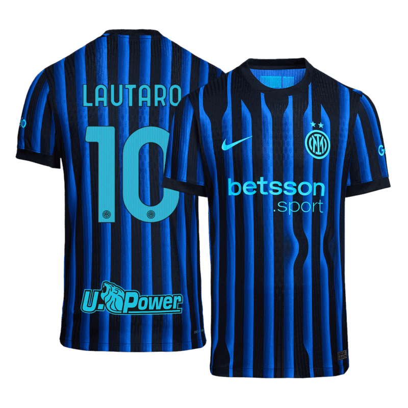 LAUTARO #10 Inter Milan Home Player Version Soccer Jersey 2025/26