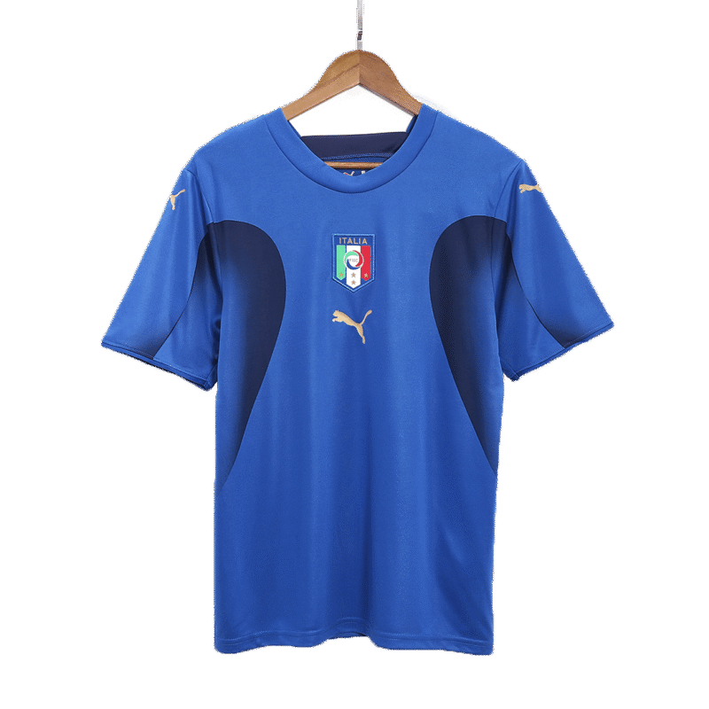 Italy 2006 Home Retro Football Jersey