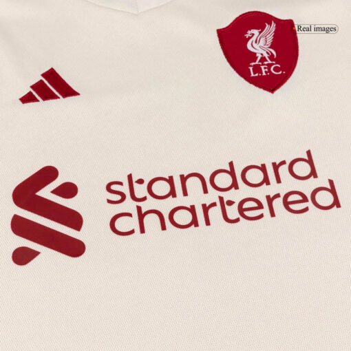 5551dde6f1bac9af452c52295c7e3d0f.jpg Liverpool Kid's Away Kit - Jersey+Shorts 2025/26