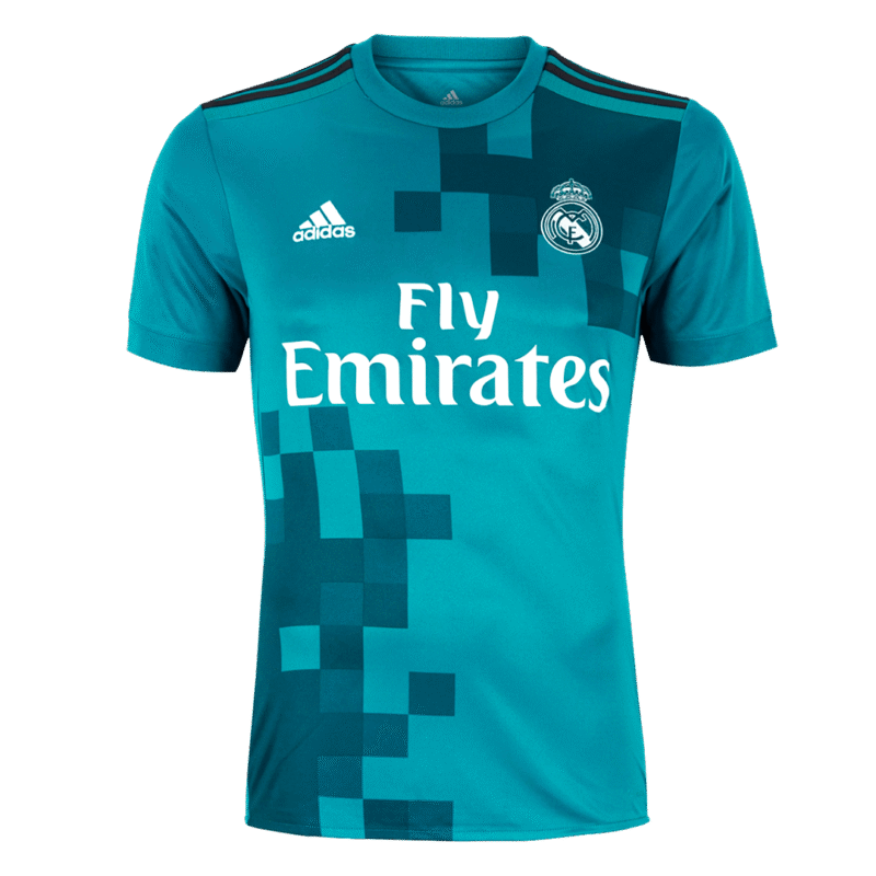Real Madrid 2017/18 Third Away Retro Soccer Jersey