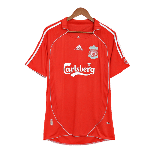 Liverpool 2006/07 Home Retro Soccer Jersey