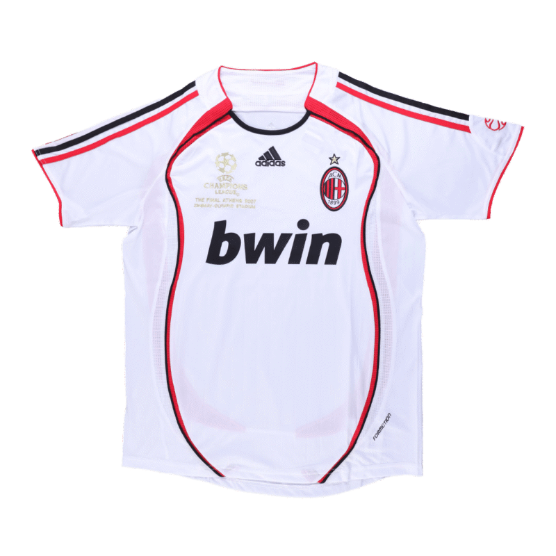 AC Milan 2006/07 Away Retro Soccer Jersey - UCL