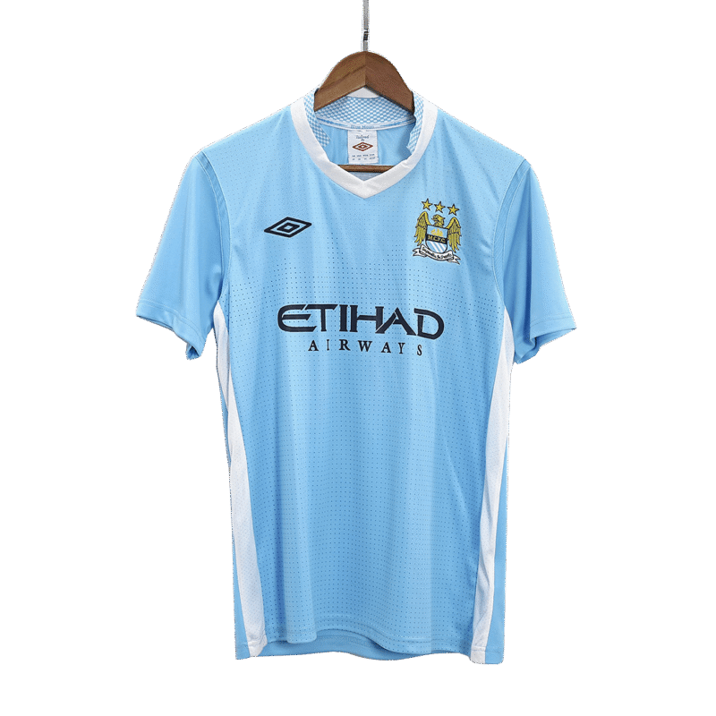 Retro 2011/12 Manchester City Home Soccer Jersey