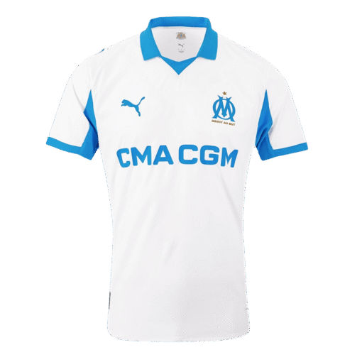 5e41a8d6fe9450b814fd9a95de23b1a5.png Marseille Home Player Version Soccer Jersey 2025/26