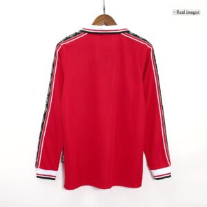 62bef0fbeefd8a159a0343b6d8518fb6.jpg Manchester United 1998/99 Home Long Sleeve Retro Soccer Jersey