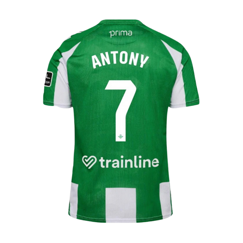 Antony #7 Real Betis Home Soccer Jersey 2025/26