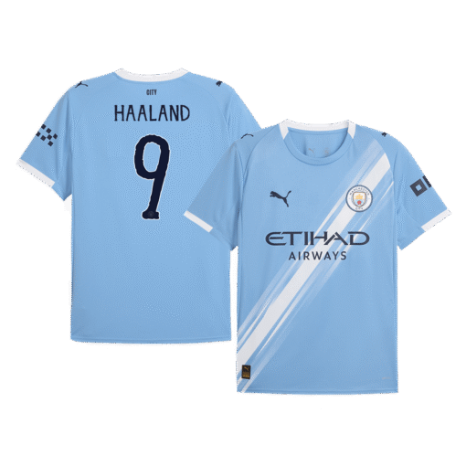 6760fa7ecfb0f28815fd76121dd9e690.png HAALAND #9 Manchester City Home Soccer Jersey 2025/26 Blue - Club World Cup
