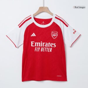 67932306936bb5a5e85e1d2216128f75.jpg Arsenal Kid's Home Soccer Jersey Kit (Jersey+Shorts) 2025/26 Red