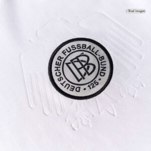 68379c888dba59ae8410195f67aac524.jpg Germany 125th Anniversary Kid's Soccer Jersey Kit (Jersey+Shorts) 2025 White