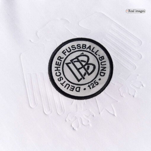 68379c888dba59ae8410195f67aac524.jpg Germany 125th Anniversary Kid's Soccer Jersey Kit (Jersey+Shorts) 2025 White
