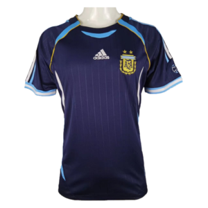 6ef9f015b55bc97c8304a0d6fce72a41.png Argentina 2006 Away Retro Football Jersey