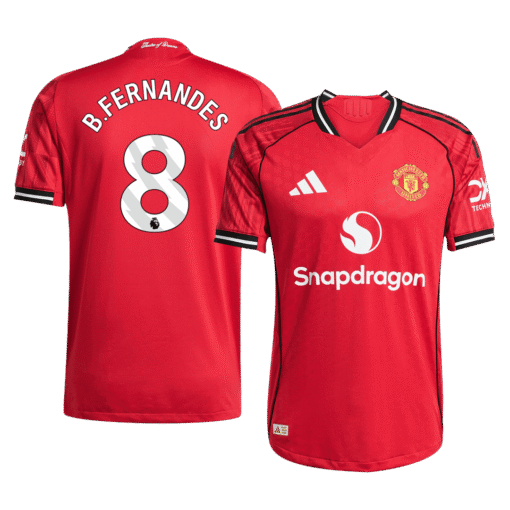 6f41ae62146bc1acc161b1a548099ef5.png B.FERNANDES #8 Manchester United Home Player Version Soccer Jersey 2025/26