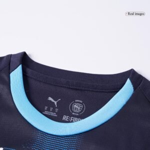 Marseille Kid's Away Kit - Jersey+Shorts 2025-26