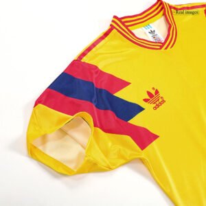 Colombia 1990 Home Retro Football Jersey