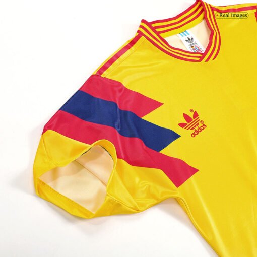 Colombia 1990 Home Retro Football Jersey