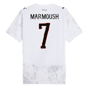 MARMOUSH #7 Manchester City KidSuper Soccer Jersey 2025/26 White - Club World Cup