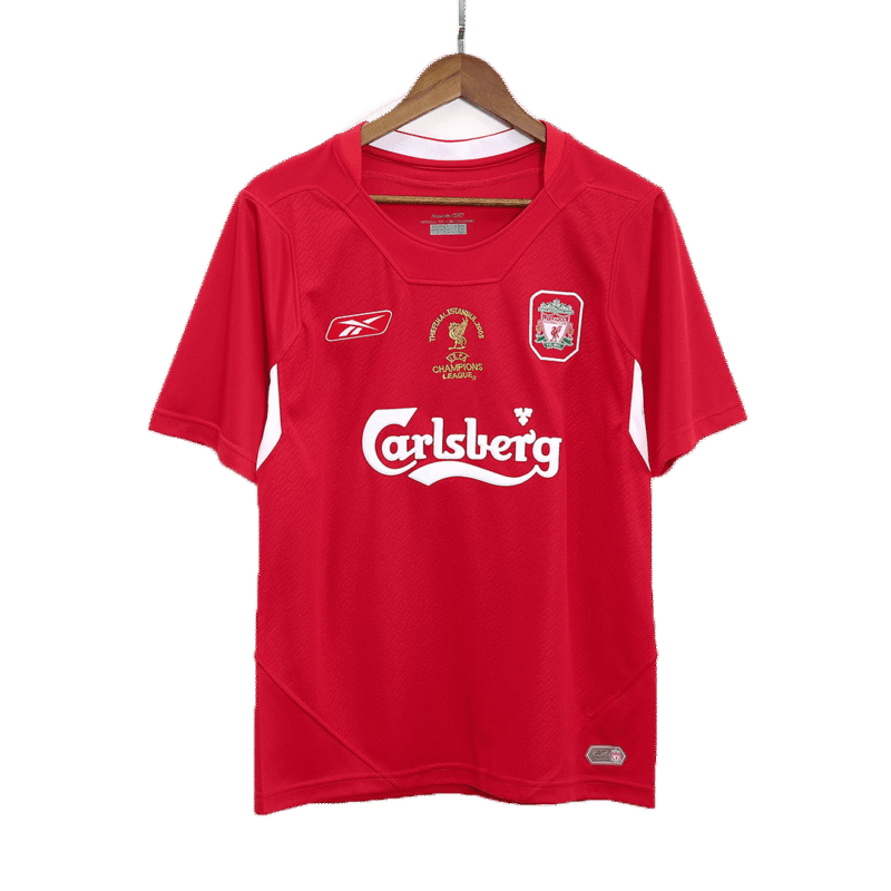 74ee693153985ae347d27d14728e68bb.png Liverpool 2005 Home Retro Football Jersey - UCL Final