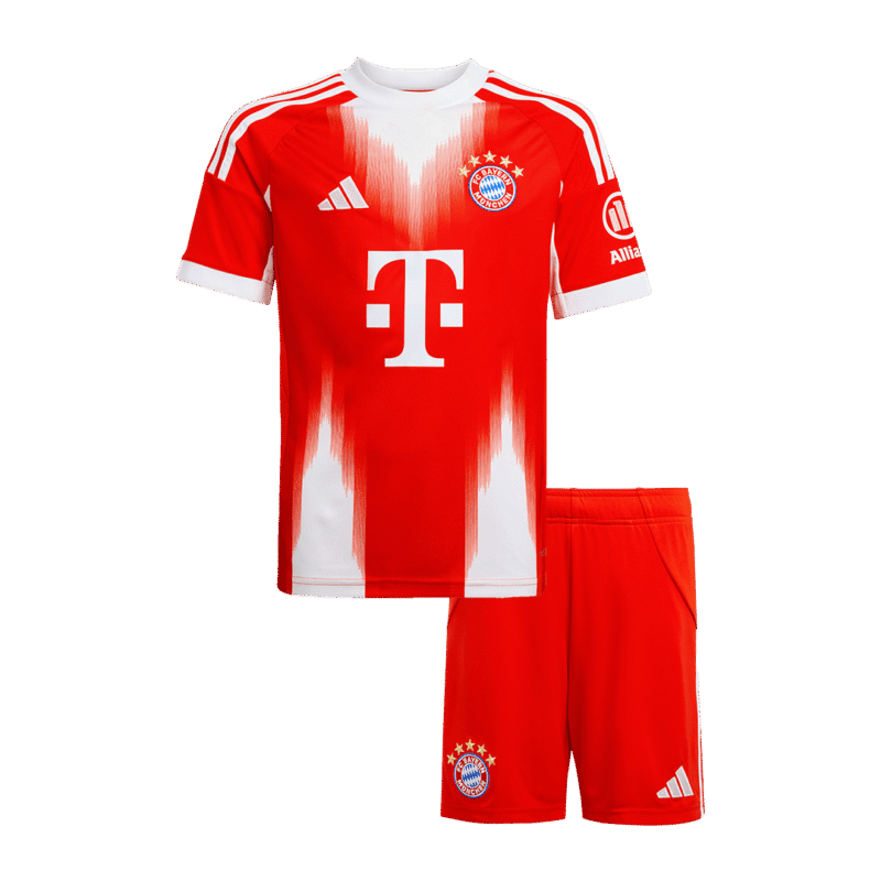 Bayern Munich Kid's Home Kit - Jersey+Shorts 2025/26