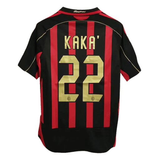 KAKA' #22 Retro 2006/07 AC Milan Home Soccer Jersey