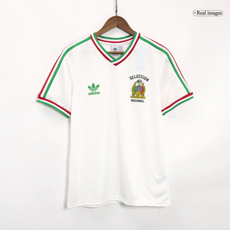 7cefe443b75cc6dcaf1cd601448a45e8.jpg Mexico 1985 Away Retro Football Jersey