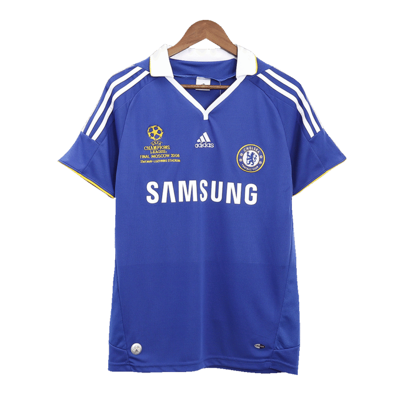 Chelsea 2008 UCL Final Home Retro Soccer Jersey