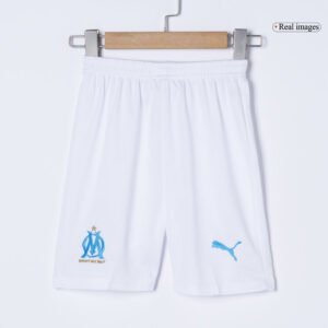 86776560d36de56caccc817de5f1ca2b.jpg Marseille Kid's Home Kit - Jersey+Shorts 2025/26