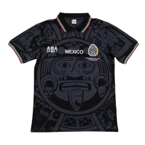8fcbef05bec44916a88aabbcf2ddaaa9.png Mexico 1998 Special Retro Football Jersey