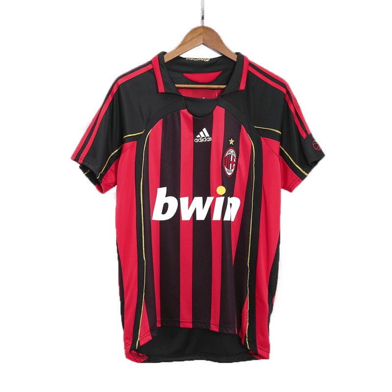 AC Milan 2006/07 Home Retro Soccer Jersey