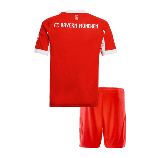 9107451014fe9257bc8a3f72f631135b.png Bayern Munich Kid's Home Kit - Jersey+Shorts 2025/26